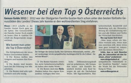 Burgenlands Nummer 1