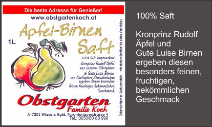 Apfel Birnen